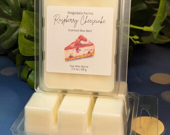 Raspberry Cheesecake wax melt 2.4 ounce