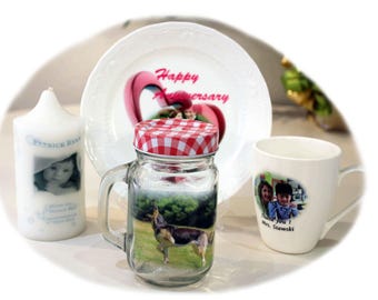 Papel de calcomanías al agua para impresoras de inyección de tinta - A4