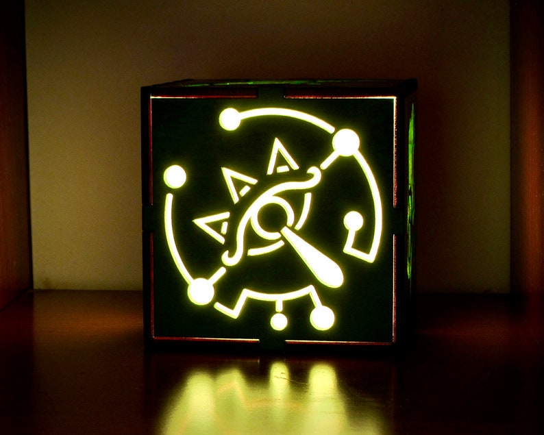 Zelda Breath of the Wild Lightbox Zelda LED Lantern Zelda Etsy