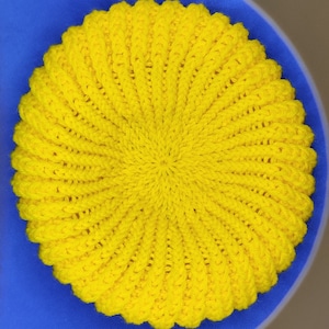 YELLOW SUNRISE BEANIE