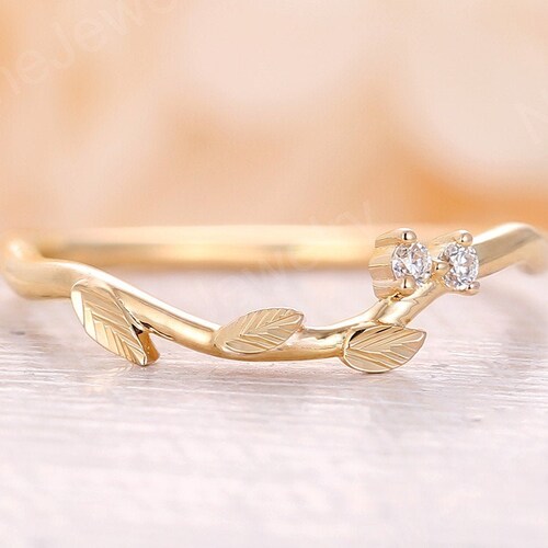 Womens Wedding Band Wedding Ring Solid 14k Gold Eternity Band Etsy