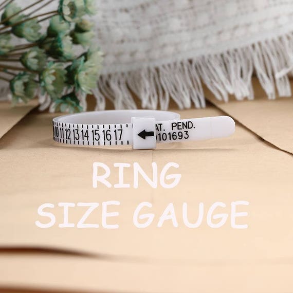 Ring Size Gauge Ring Gauge Engagement Ring Size Gauge Wedding Ring Band Size Gauge Ring Measurement