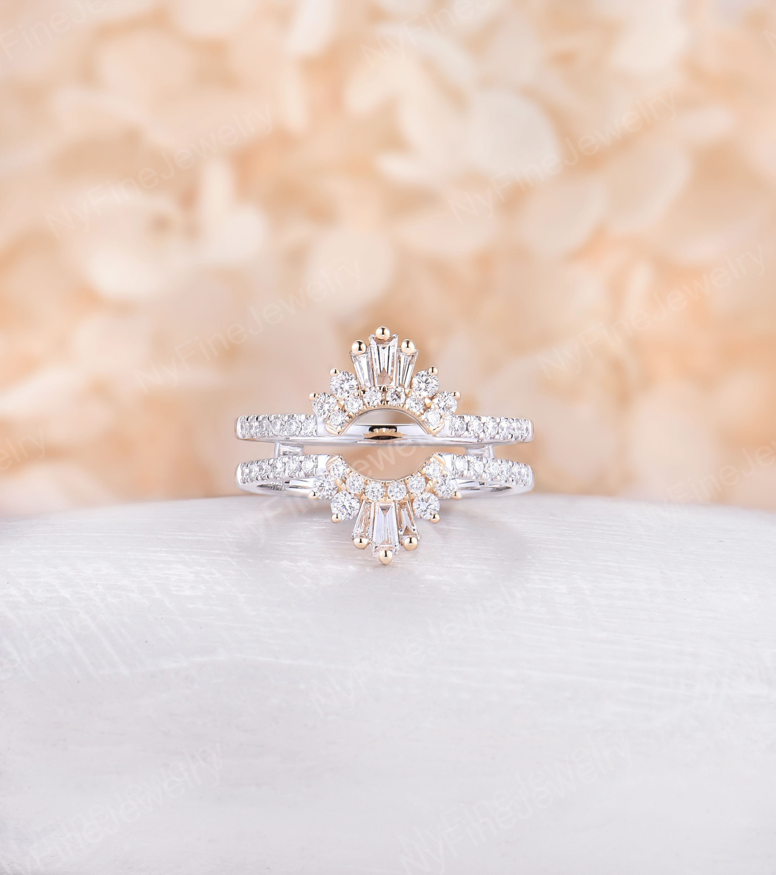 Pear Diamond Ring Guard. Engagement Ring Enhancer. 14K Gold Marquise Pear  Diamond Ring Guard. Anniversary Gift. Stack Wedding Ring Bands - Etsy  Australia