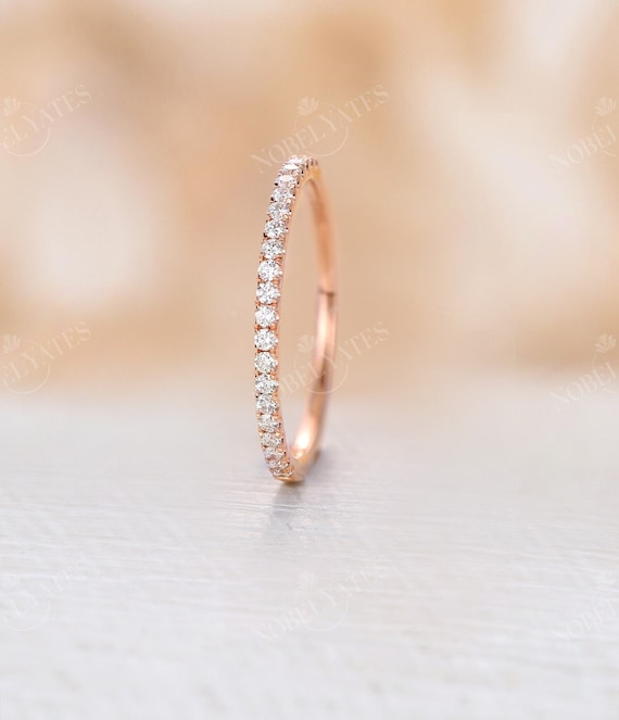 Oval Shaped Moissanite Engagement Ring Set,solid Rose Gold Moissanite Ring,vintage  Chevron Ring,v Shape Band,minimalist Wedding Set Women - Etsy | Ring  verlobung, Ring set, Verlobungsring