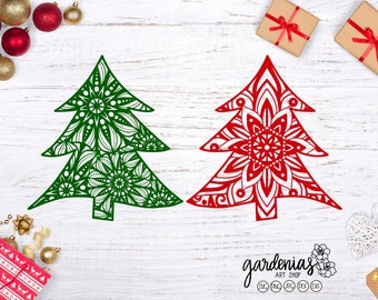 Download Christmas Mandala Etsy 3D SVG Files Ideas | SVG, Paper Crafts, SVG File