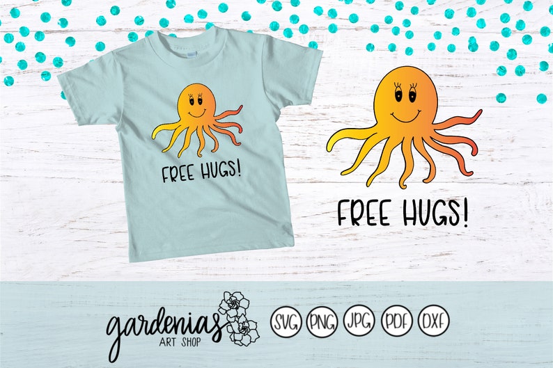 Download Free Octopus Svg Octopus Cut File Punny Svg Beach Design Beach Etsy SVG Cut Files