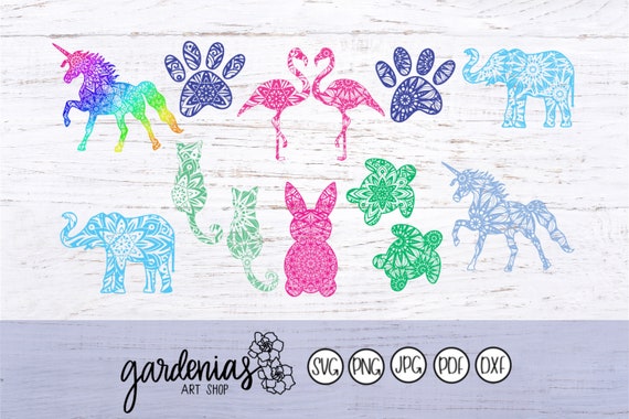 Download Animal Mandala Svg Bundle Animal Mandala Svg Bundle Animal Etsy
