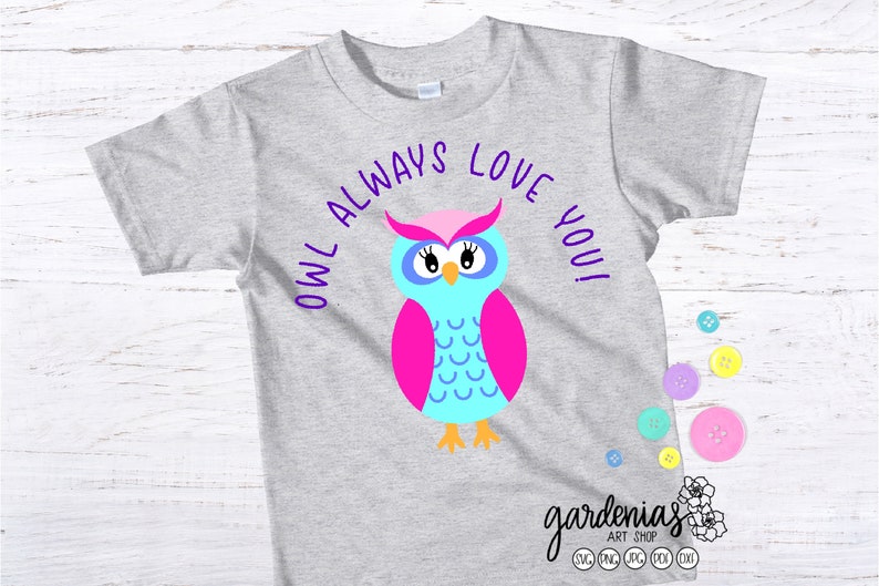 Download Owl SVG Owl Always Love You Cut File Owl Clip Art Owl | Etsy