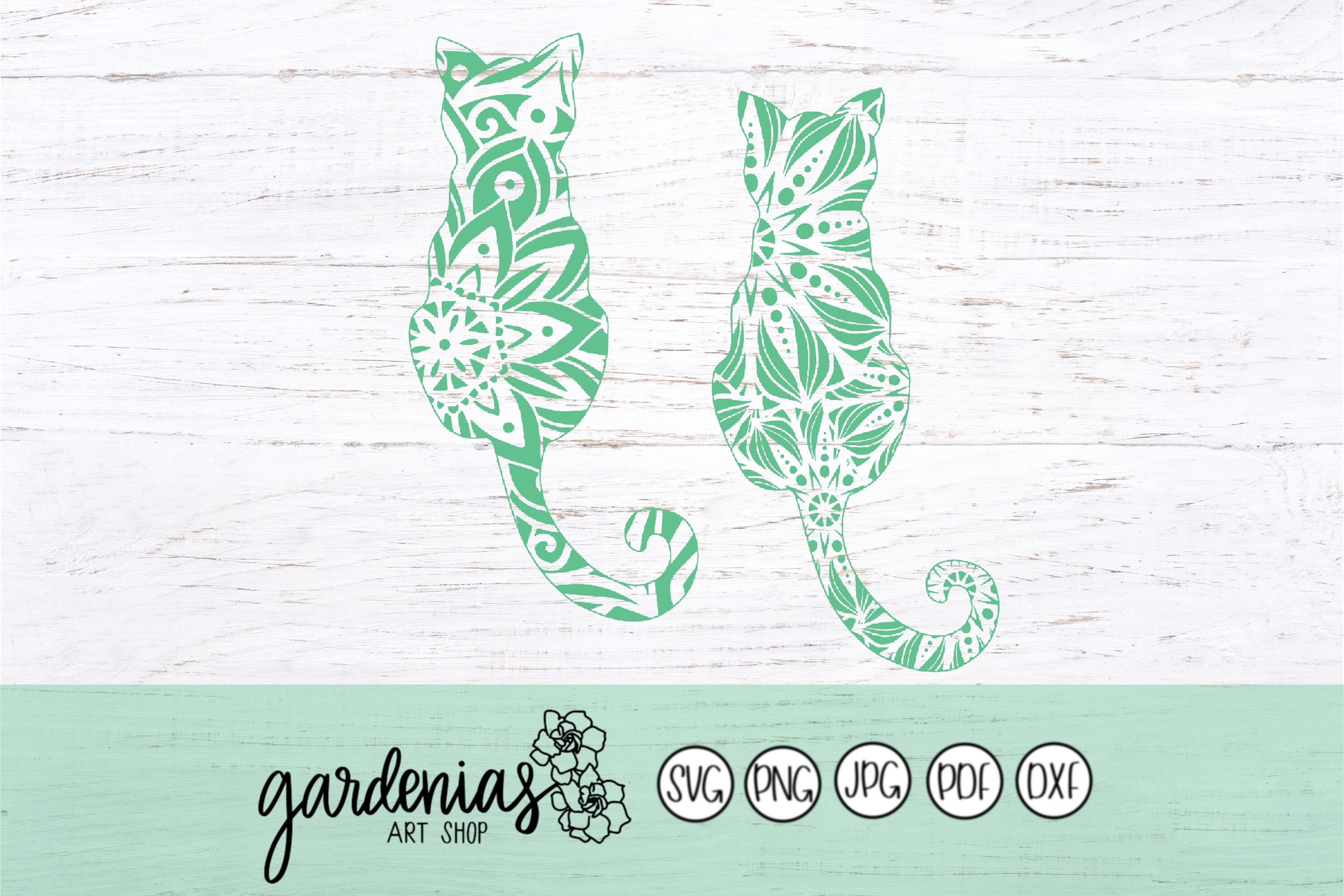 Download Cat Mandala Svg Cat Svg Mandala Svg Cat Lady Svg Svg Cat Etsy