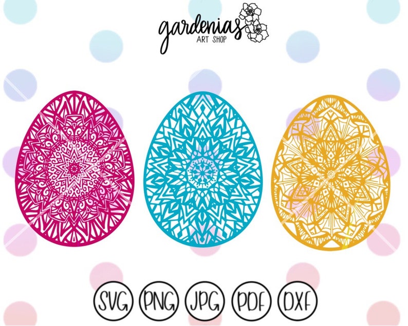 Download Easter Egg Mandala svg Easter Egg Bundle svg Mandala bundle | Etsy