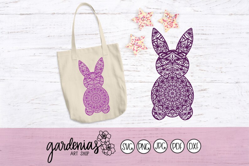 Download Bunny Mandala svg cut file Easter Bunny svg Easter Bunny ...