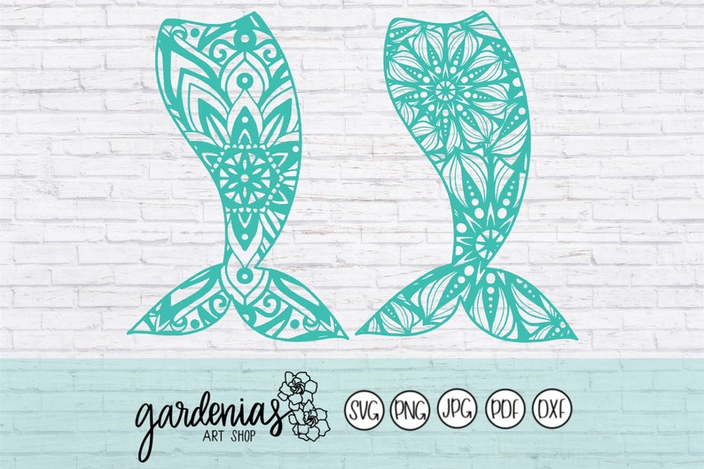 Download Mermaid Mandala svg Mermaid Tail svg Mermaid Mandala svg ...