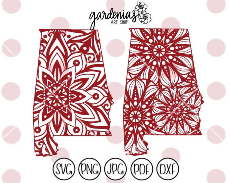 Download Alabama Mandala svg Alabama svg Alabama decal svg Alabama ...