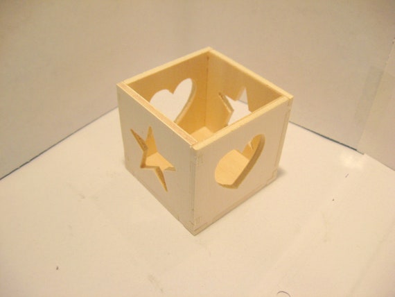 Teelicht Halter Klein Mit Stern Und Herz