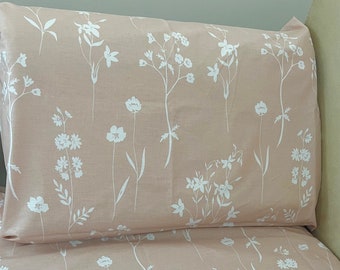 Wildflowers pillowcase, Wildflowers bedding set, Wildflowers sheets, Wildflowers duvet cover