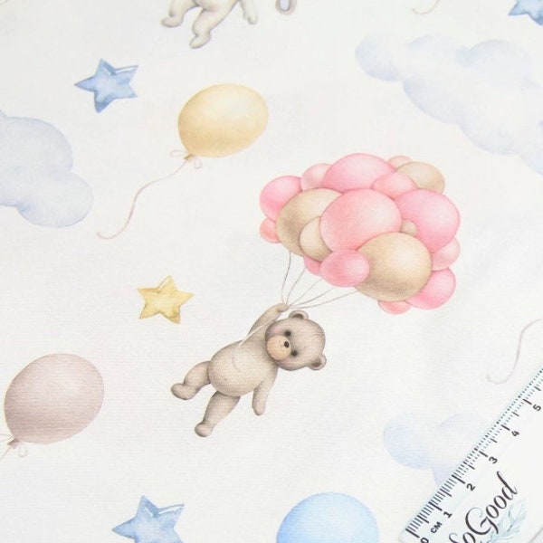 Bears bunny balloons newwborn pillowcase cot sheets, toddler bed linen comforter bunny bears, kids pillowcase crib bedding bunny bears