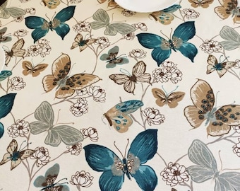 Butterfly tablecloth, butterfly waterproof table cover, teflon tablecloth, dirty-proof tablecloth, square table cloth