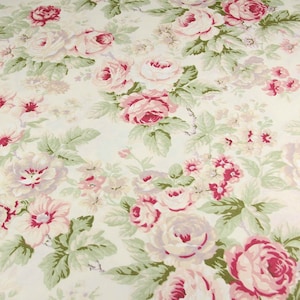 Flowers roses on milk tablecloth, waterproof table cover, teflon tablecloth, dirty-proof square table cloth, milk roses table cloth