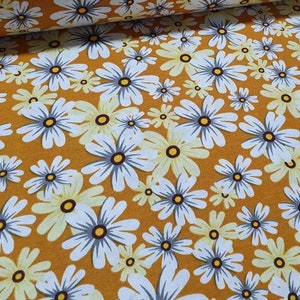 Daisies flowers tablecloth, waterproof chamomile flower tablecloths, daisy tablecloth, camomile table runner