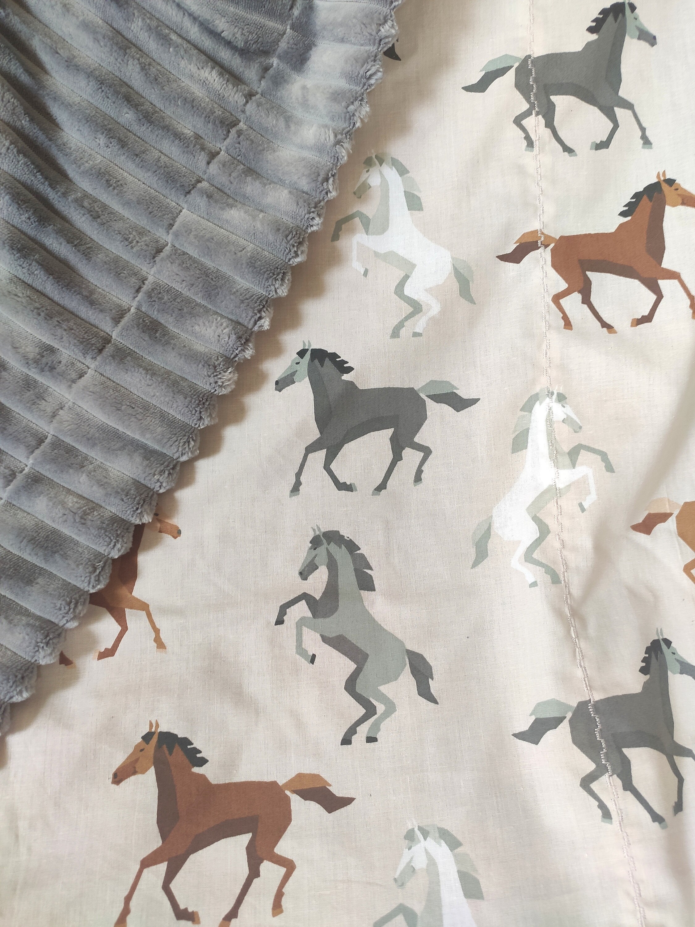 Plush horse blanket new arrivals
