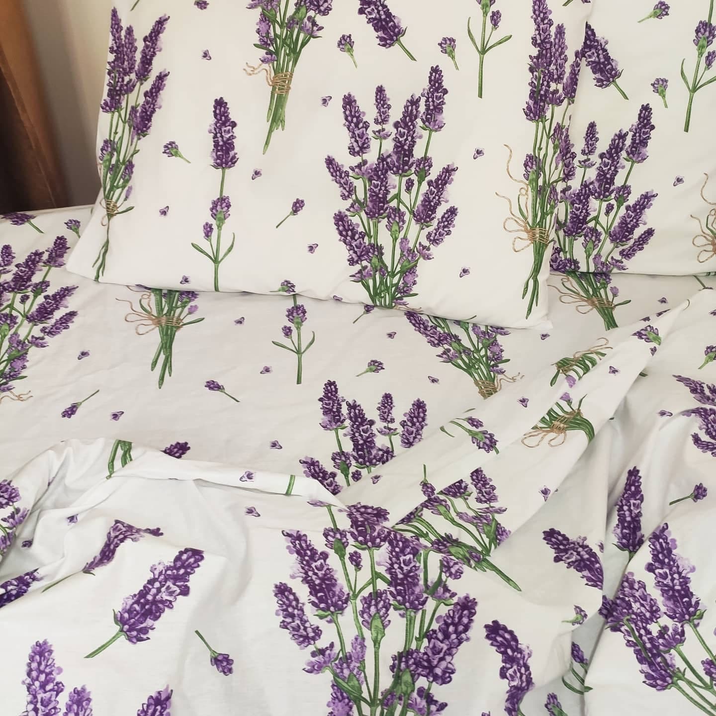 Lavender bedding set lavender full set lavender twin size Etsy