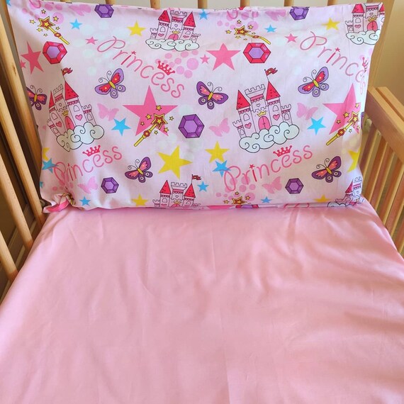 Princess Cotton Fabric, Pink Cotton Fabric, Girly Print Fabrics