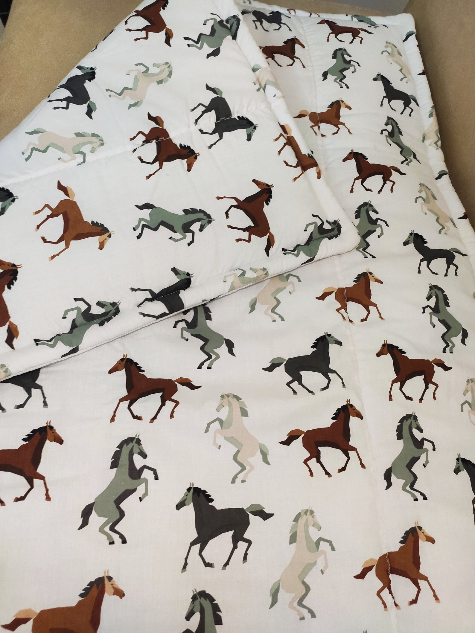 Horses toddler set cotton bedding set horses horse's Etsy