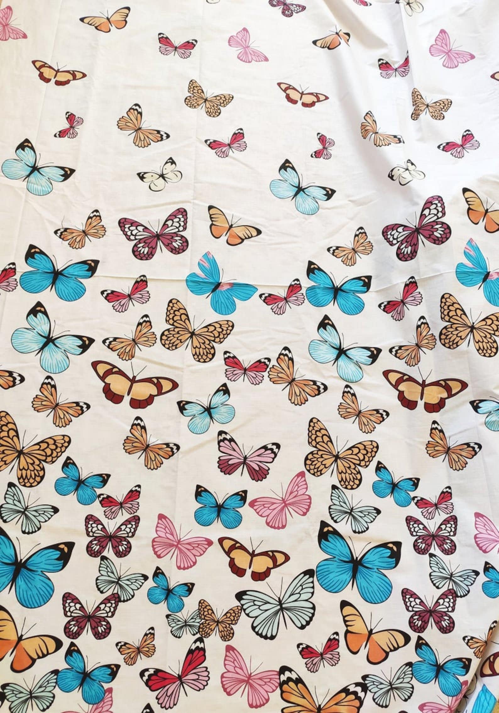 Butterfly pillowcases butterfly full twin set butterfly Etsy