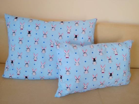 Pillowcase Kit: Animals in Blue Ribbon Pillowcase Kit: Animals in Blue Ribbon