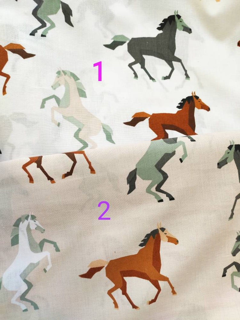 Horses toddler set cotton bedding set horses horse's Etsy