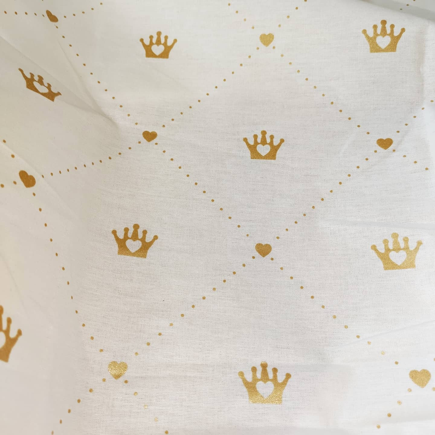 Gold crown cotton pillowcases crowns Queen pillowcase sheet Etsy