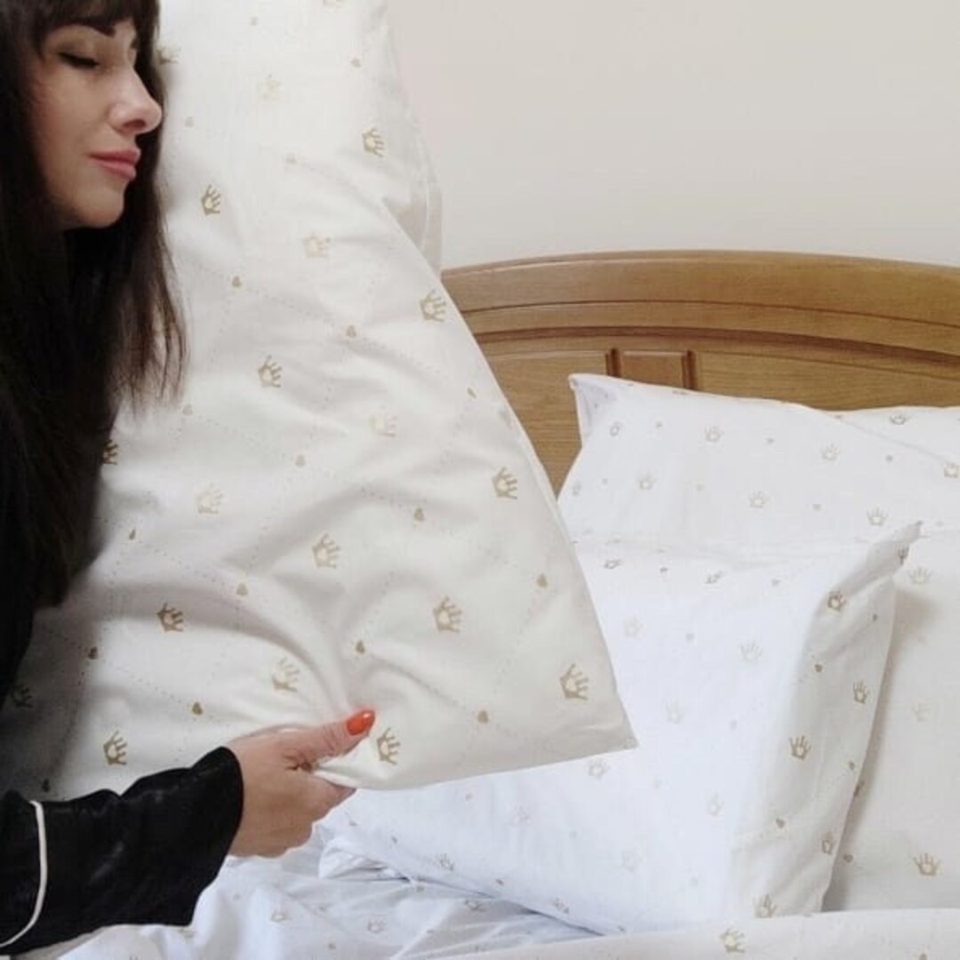 Gold Crown Cotton Pillowcases Crowns Queen Pillowcase Sheet Etsy UK