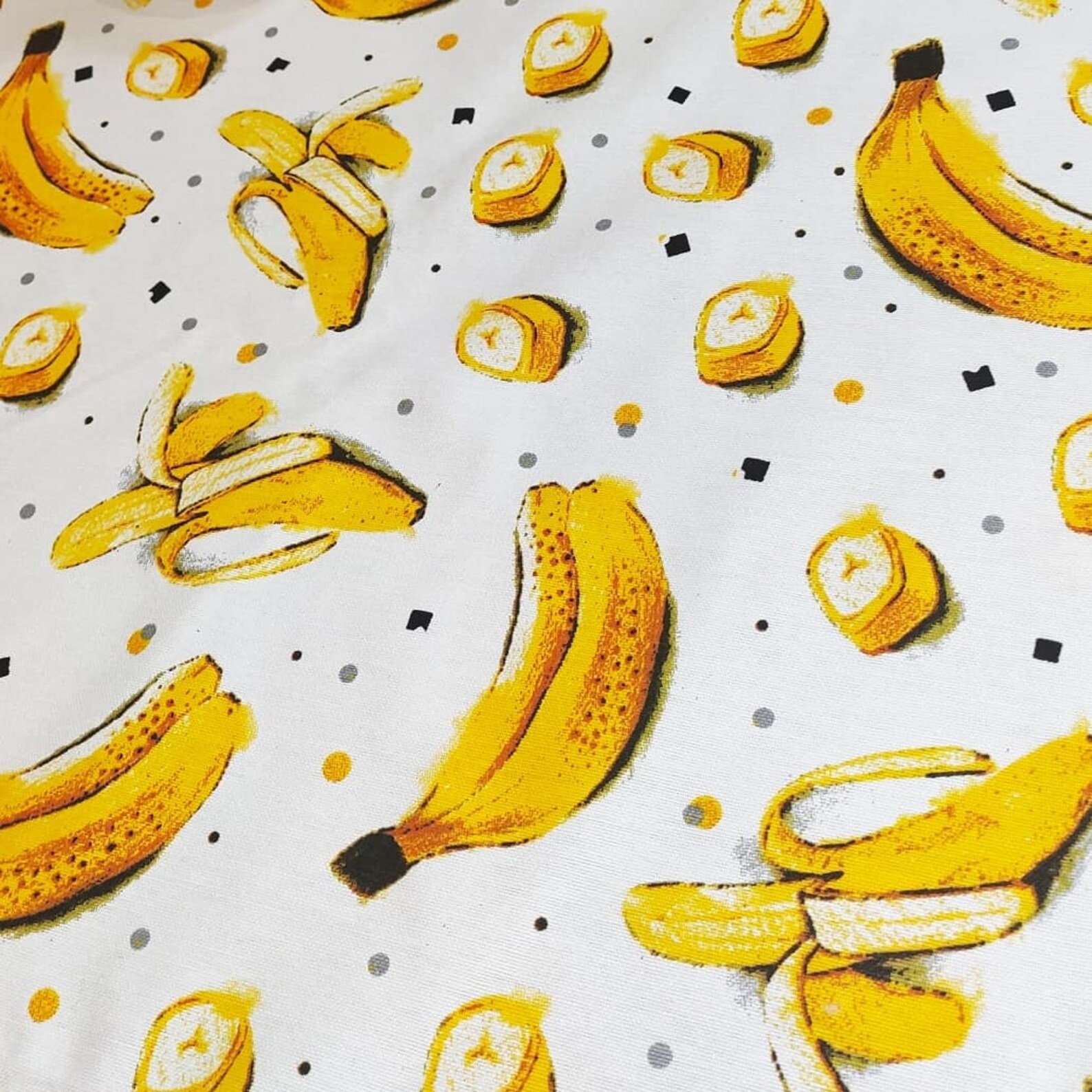 Bananas Waterproof Tablecloth Banana Teflon Tablecloth Etsy