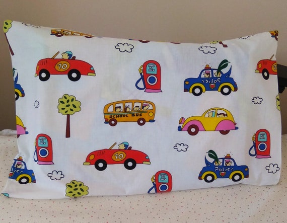 Pillowcase With Cars Bus Boy Car Crib Bedding Cot Bed Sheet Etsy