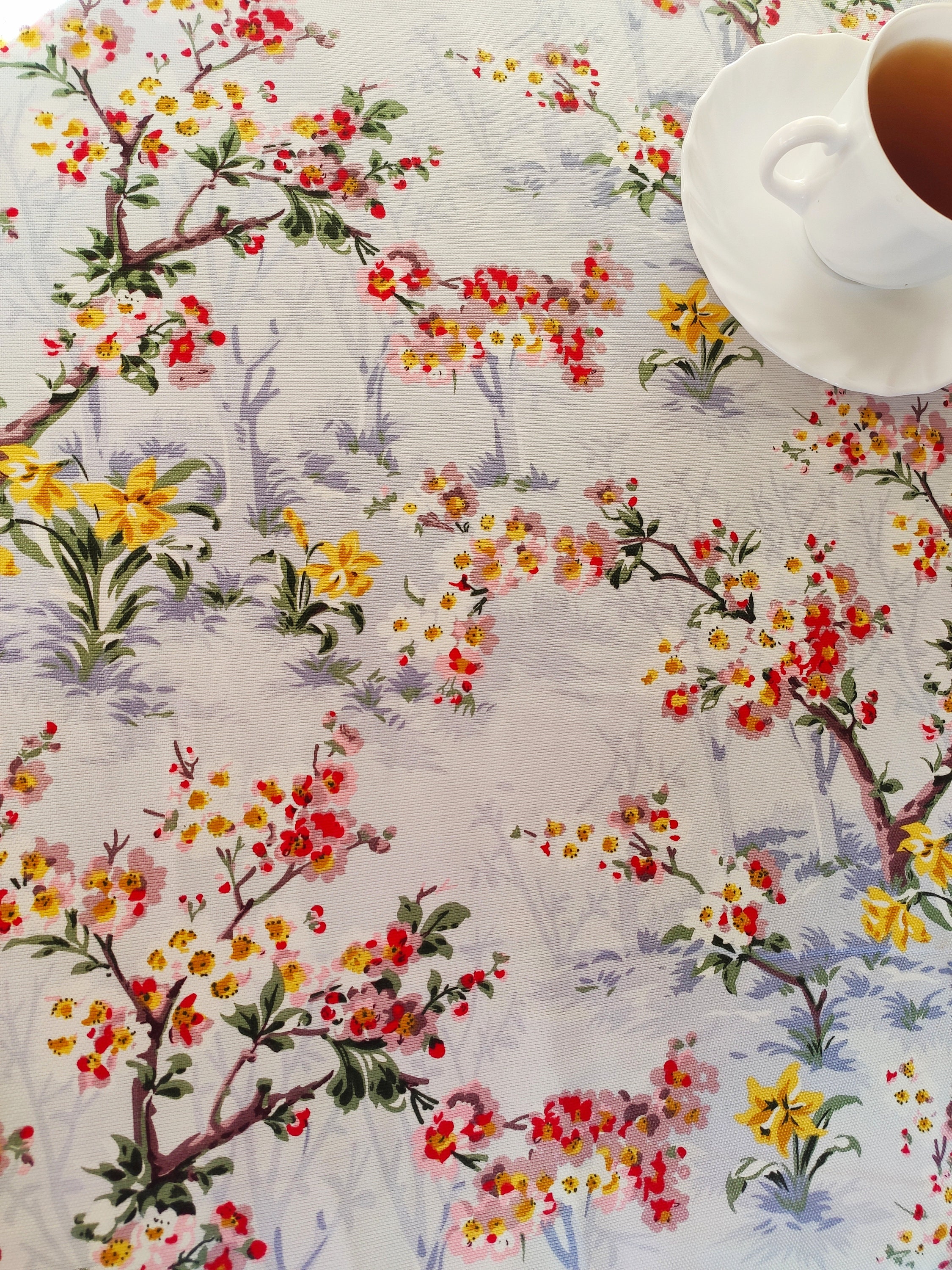 Nappes de jardin, chemin de table de jardin, housse de table de jardin, serviettes de jardin, nappe de parasols de jardin