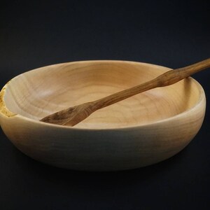 Maple bowl, handturned maple bowl, wooden bowl