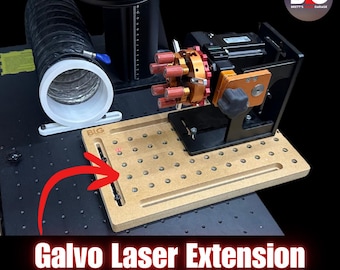 Fiber Laser Rotary Extension Plate – Universal Mount for Galvo Lasers
