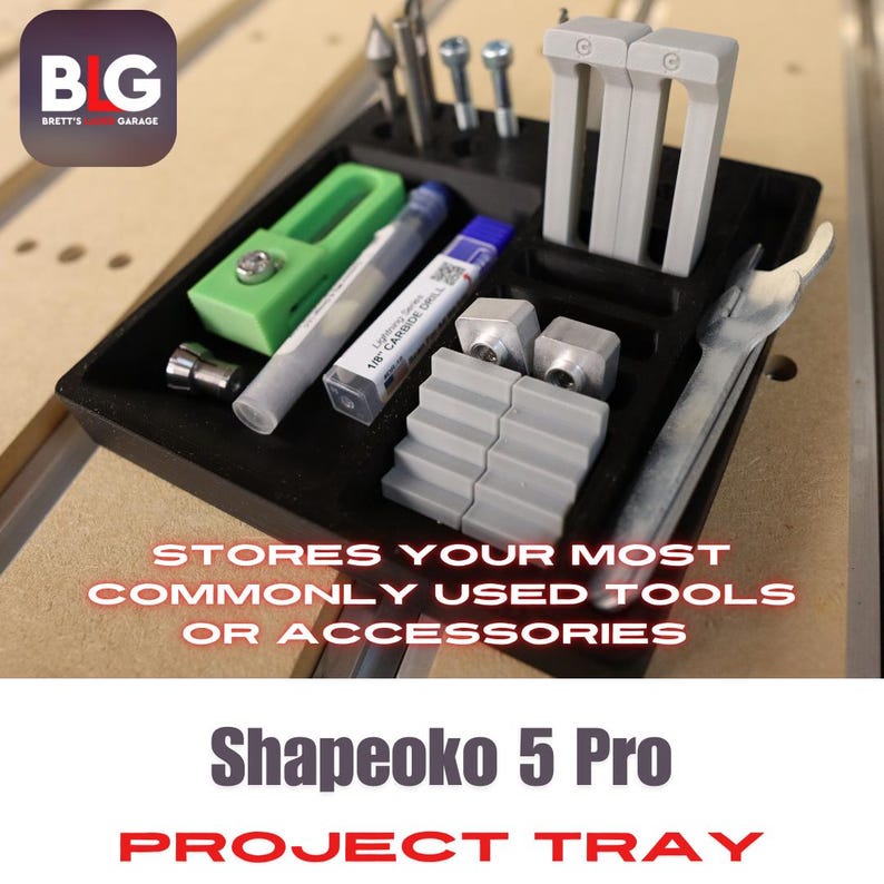 Shapeoko Pro Projects Shapeoko 5 Pro CNC Project Tray: 3D Printed Organizer - Etsy