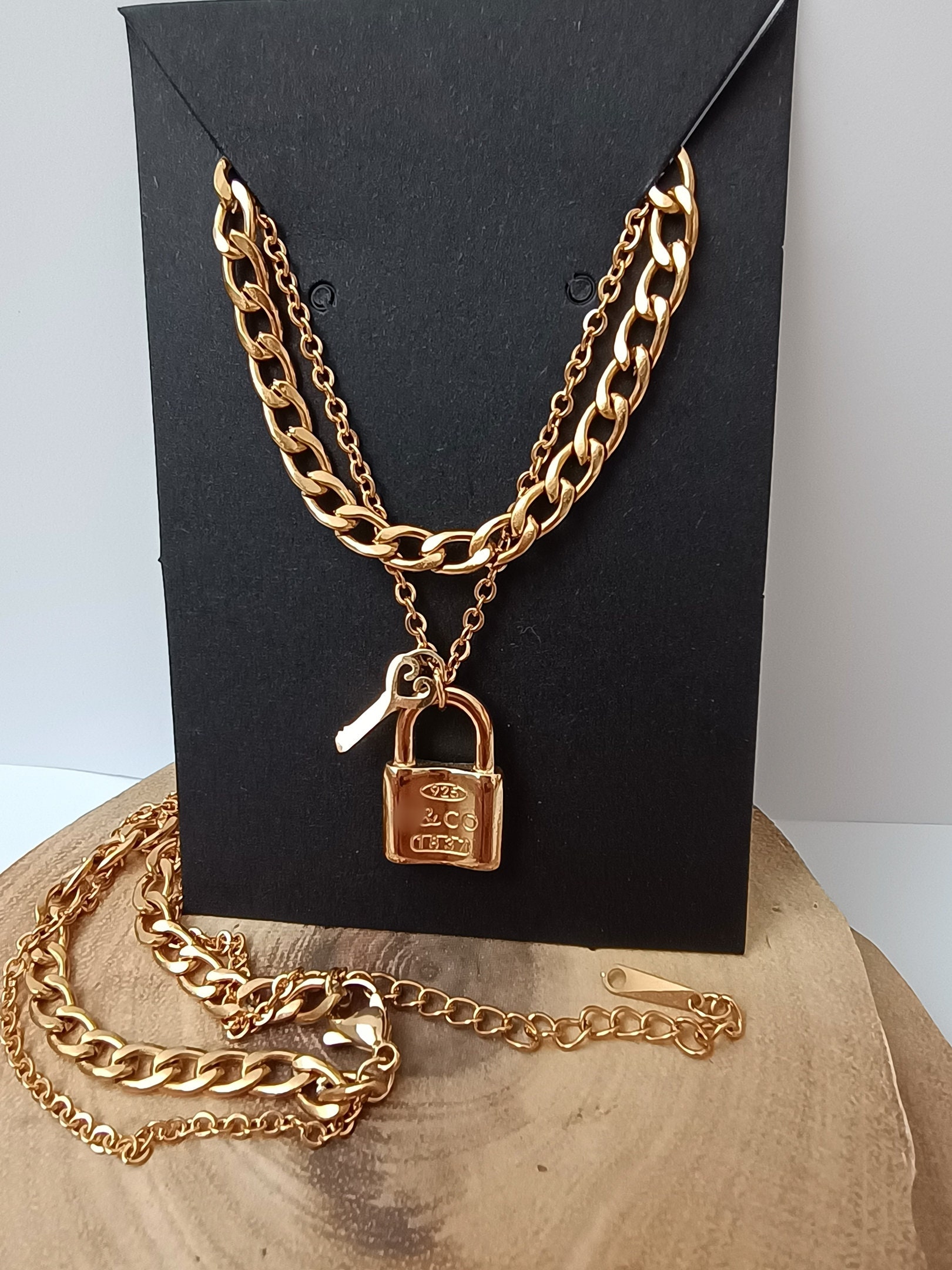 Buy Louis Vuitton Padlock Necklace Online In India -  India