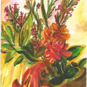 Flowers of my Dreams Blank Card