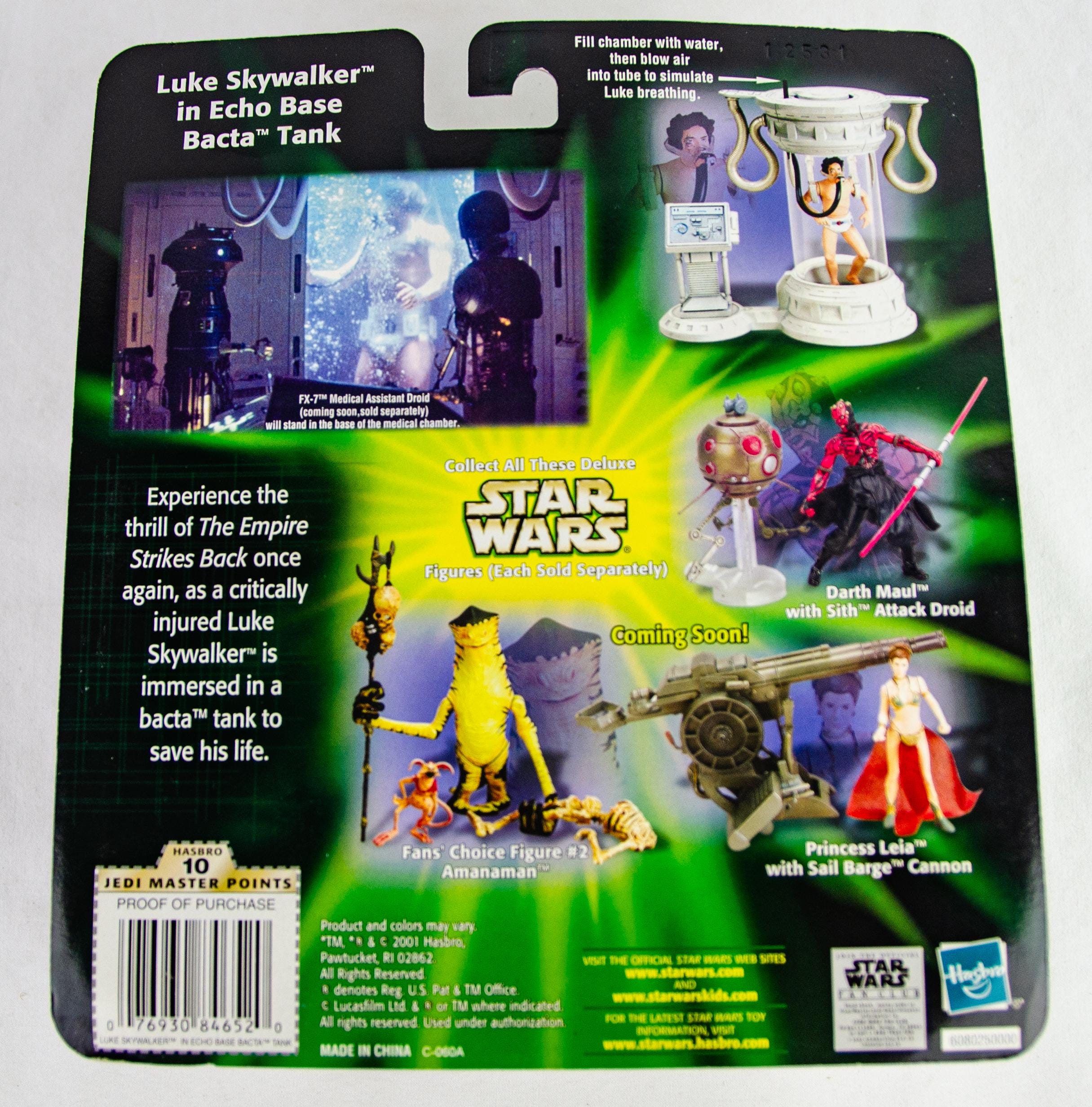 2001 Hasbro Star Wars Power of the Jedi Luke Skywalker in