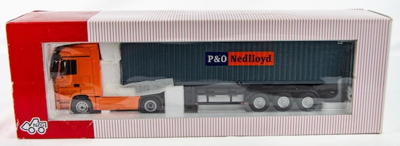 NZG Mercedes Benz Actros 40' Container Tractor Trailer