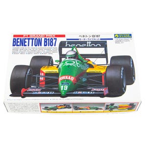 Vintage 1987 Gunze Sangyo 1:24 Scale F1 Grand Prix Benetton B187 Model Car Kit