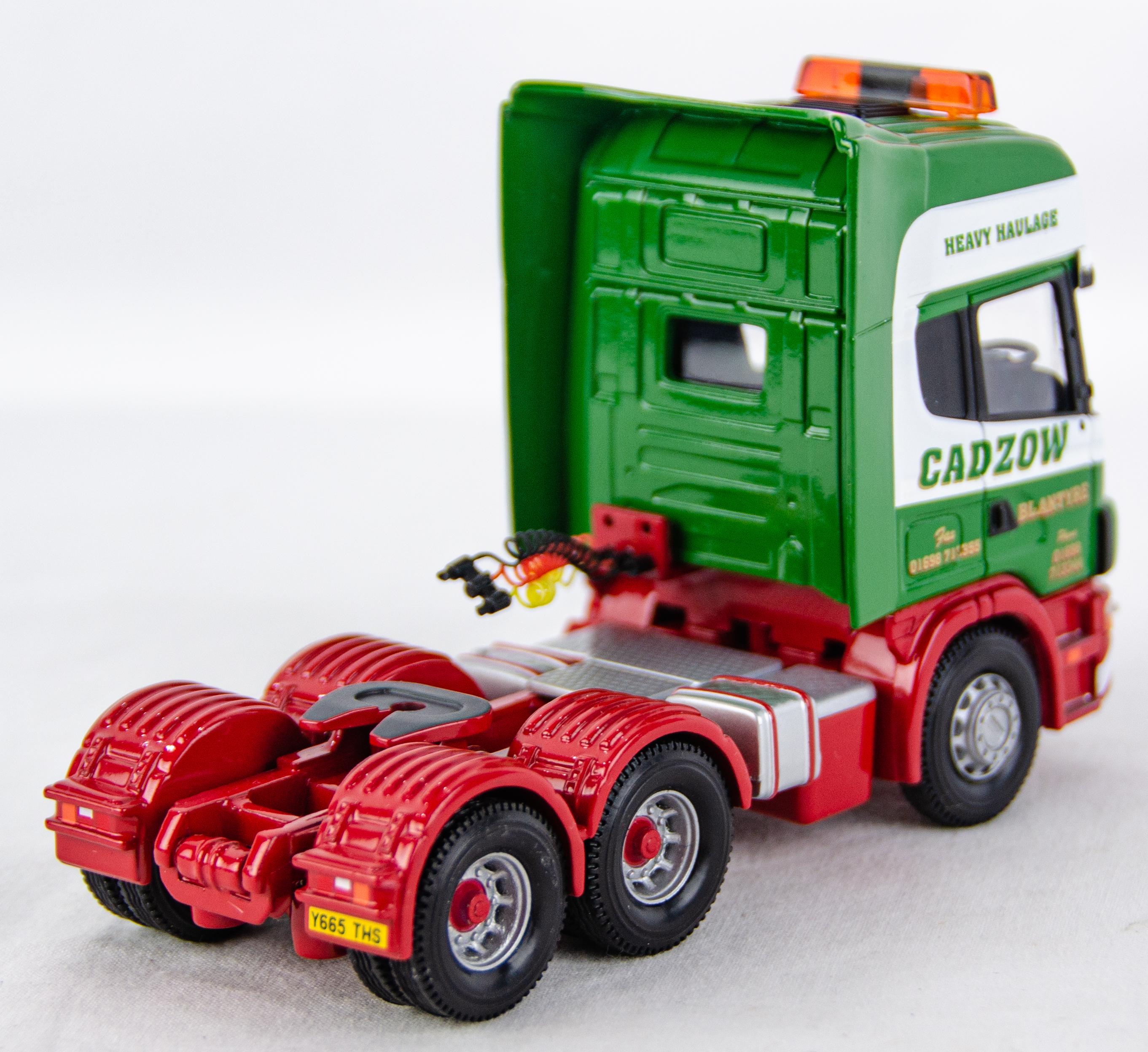 Corgi 1:50 Scania Topline Cadzow Tractor Trailer Diecast Model