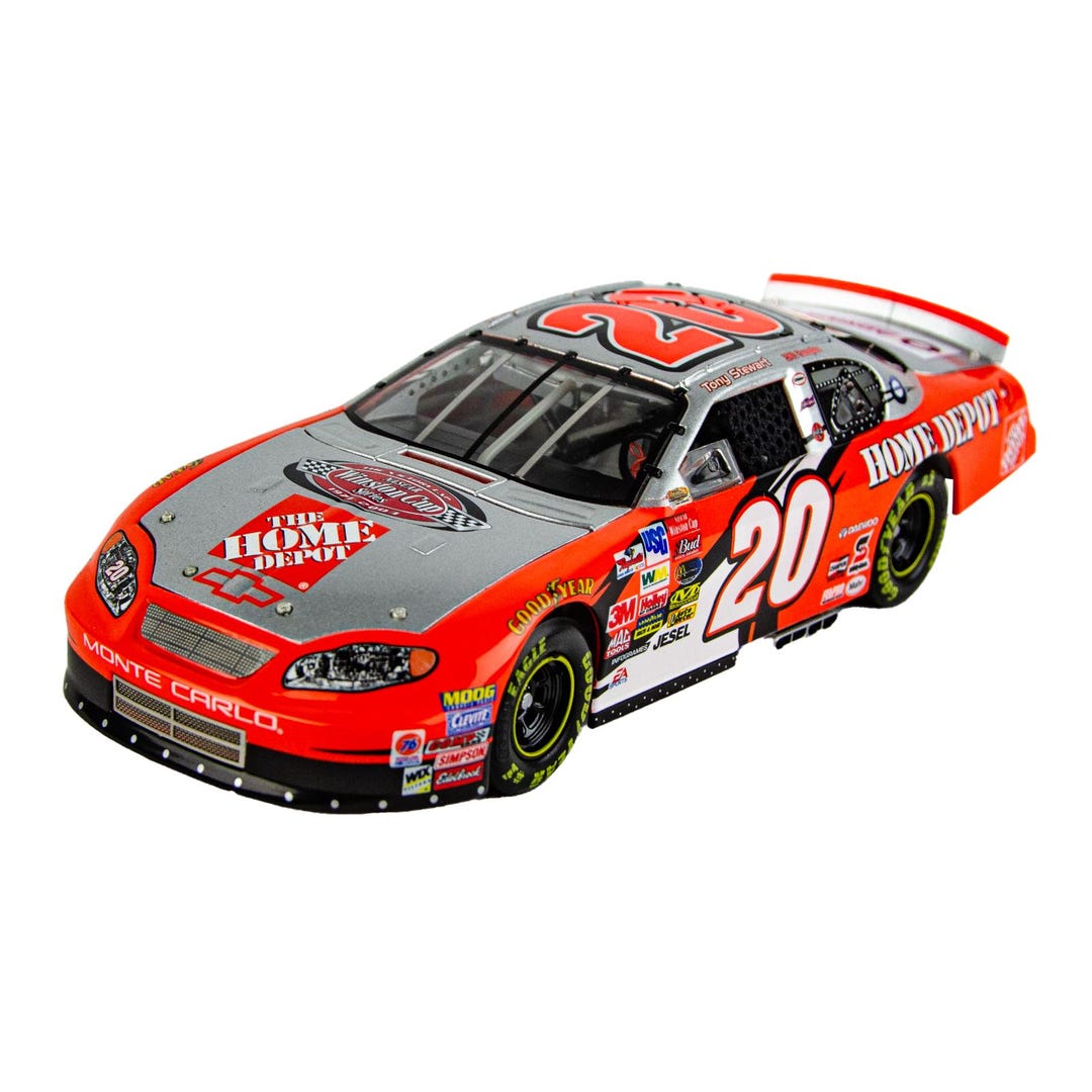 Action Elite Monte Carlo Tony Stewart Home Depot Victory Lap 1:24