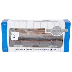 Bachmann Silver Series 1:87 HO Scale ACF Log Car Model Train 18332