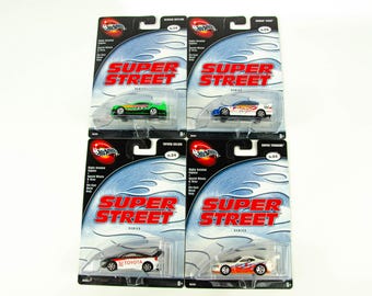 ホットウィール プレミアムジオラマ 日本車 4台セット - フリート