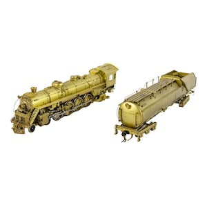 Vintage Westside Model 1:87 HO Scale B&O T3t 4-8-2 Steam Locomotive Train
