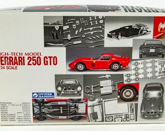 グンゼ産業 ハイテクモデル フェラーリ 250 GTO 日本 1/24スケール