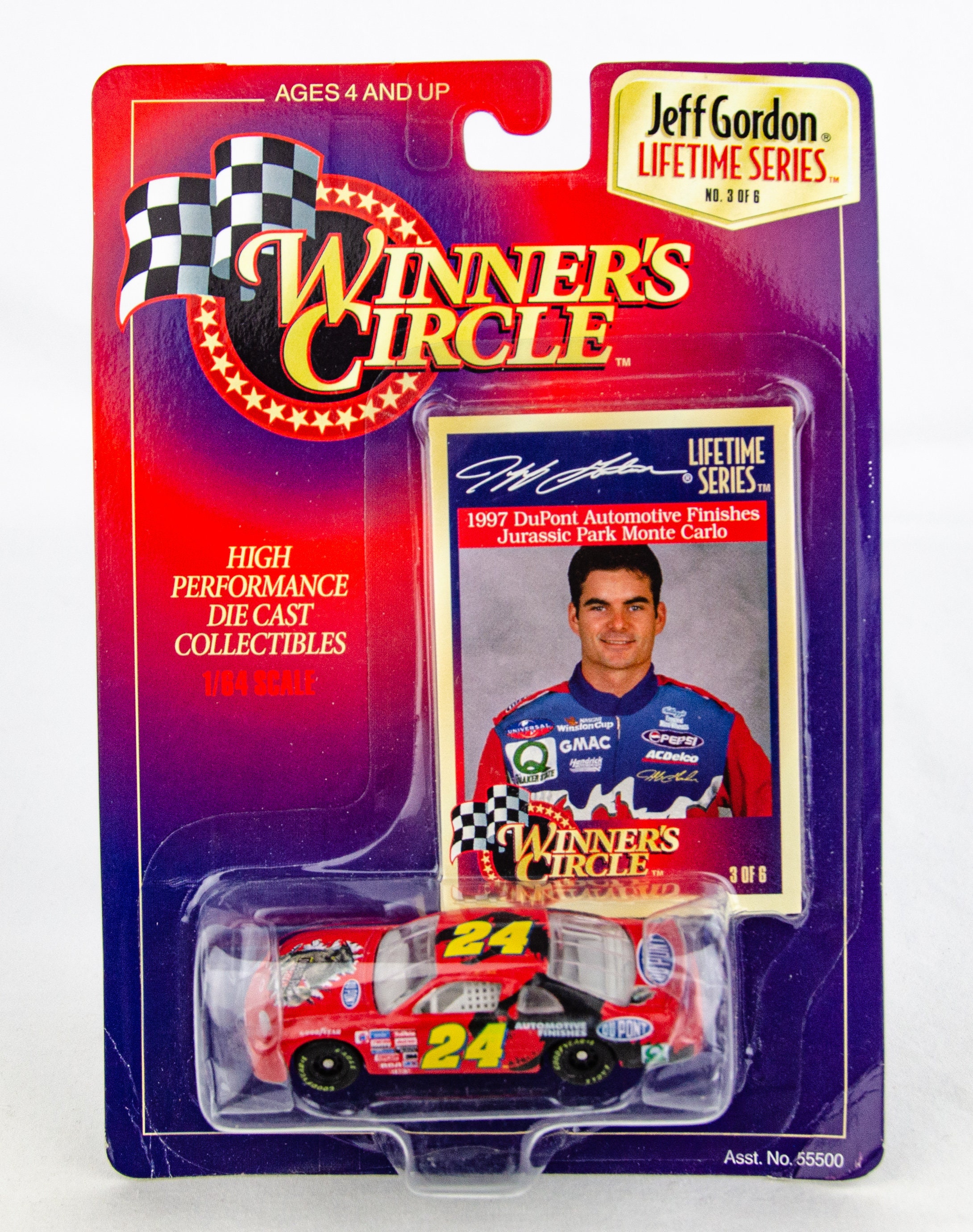 1997 Winners Circle NASCAR Jeff Gordon Lifetime Series 3 of 6 - Etsy